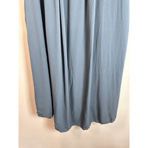 Young Fabulous & Broke High Neck‎ Swing Midi Halter Dress Teal Woman’s M GUC - Picture 10 of 15